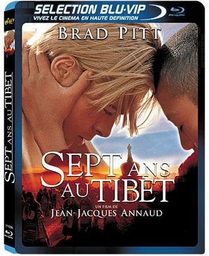 Pochette du DVD Sept ans au Tibet - Combo Blu-ray + DVD [Blu-ray] 