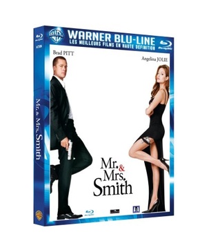 Pochette du DVD Mr et Mrs Smith - [Blu-ray] 