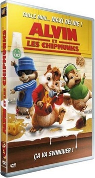 Pochette du DVD Alvin et les chipmunks - le film 