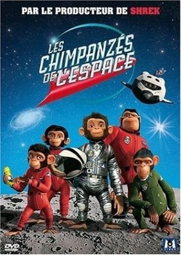 Pochette du DVD Les chimpanzés de l'espace 