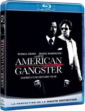 Pochette du DVD American Gangster (Version longue) [Blu-ray] 