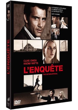 Pochette du DVD L'enquête (The International) 