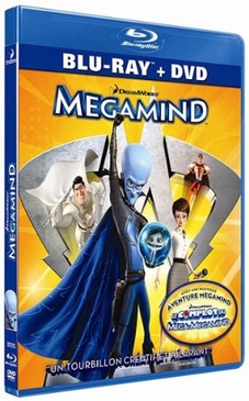 Pochette du DVD Megamind - Combo Blu-ray + DVD (inclus le complot du Mega-Megamind) [Blu-ray] 