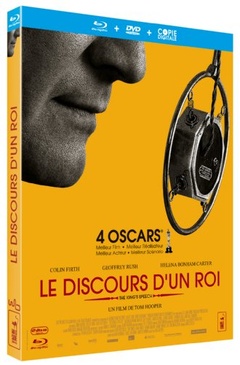 Pochette du DVD Le Discours d'un Roi  (Oscar® 2011 du Meilleur Film, Meilleur Réalisateur & Meilleur Acteur) [Blu-ray] 