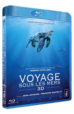 Pochette du DVD Voyage sous les mers 3D [Blu-ray] (inclus 4 paires de lunettes 3D) 