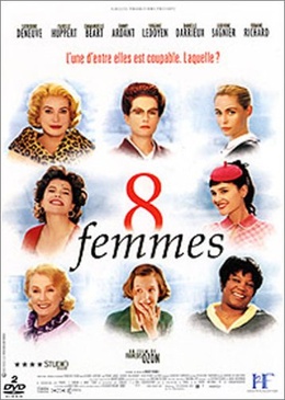 Pochette du DVD 8 femmes 
