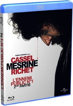 Pochette du DVD Mesrine - 2ème partie - L'ennemi public n°1 [Blu-ray] 