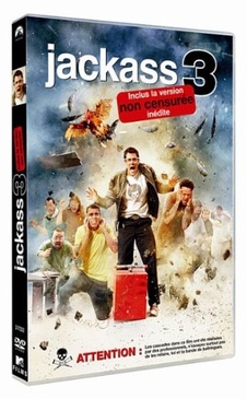 Pochette du DVD Jackass 3 (inclut la version cinéma + la version non censurée) 