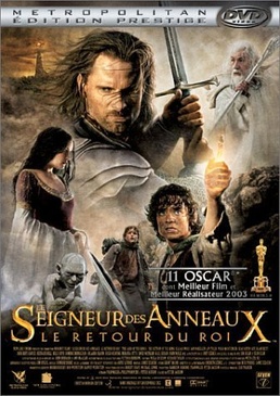 Pochette du DVD Le Seigneur des Anneaux III, Le Retour du Roi - Édition Prestige 2 DVD 