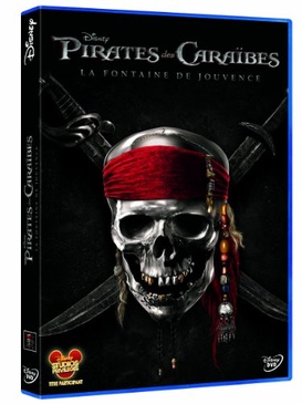 Pochette du DVD Pirates des Caraïbes : la fontaine de jouvence 