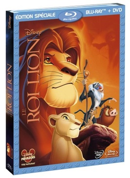 Pochette du DVD Le Roi Lion - Combo Blu-ray + DVD [Blu-ray] 