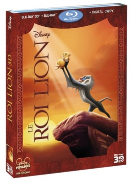 Pochette du DVD Le Roi Lion - Combo Blu-ray 3D active + Blu-ray 2D + copie digitale [Blu-ray] 