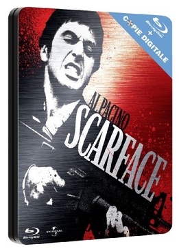 Pochette du DVD Scarface Blu-ray + copie digitale (boîtier métal) [Blu-ray] 
