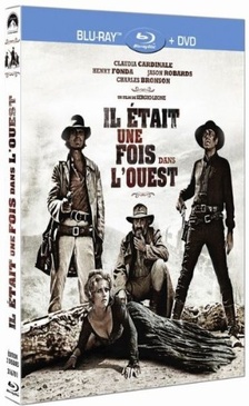 Pochette du DVD Il était une fois dans l'Ouest - Combo Blu-ray + DVD [Blu-ray] 