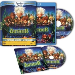 Pochette du DVD Arthur et la vengeance de Maltazard - Combo Blu-ray + DVD - incluses les premières images du 3e volet de la saga [Blu-ray] 