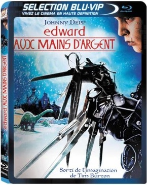 Pochette du DVD Edward aux mains d'argent - Combo Blu-ray + DVD [Blu-ray] 