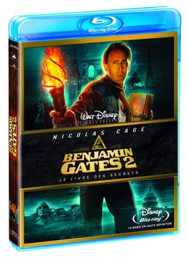 Pochette du DVD Benjamin Gates 2 : Le livre des secrets [Blu-ray] 