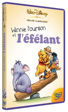 Pochette du DVD Winnie l'ourson et l'éfélant 