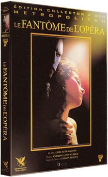Pochette du DVD Le Fantôme de l'opéra - Édition Collector 2 DVD 