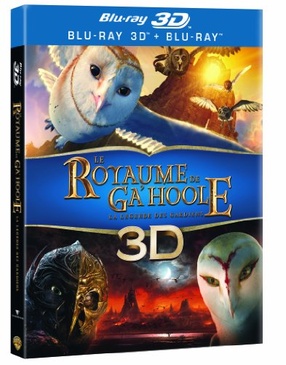 Pochette du DVD Le Royaume de Ga'Hoole - La légende des gardiens - Blu-ray 3D active [Blu-ray] 
