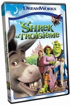 Pochette du DVD Shrek le troisième 