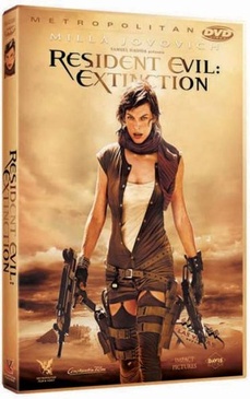 Pochette du DVD Resident evil : extinction 