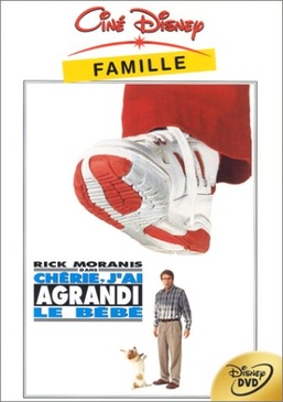 Pochette du DVD Chérie, j'ai agrandi le bébé 