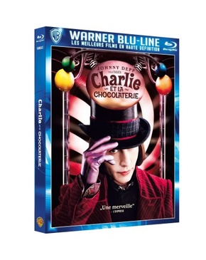 Pochette du DVD Charlie et la chocolaterie [Blu-ray] 