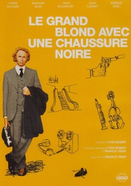 Pochette du DVD Le Grand blond avec une chaussure noire 