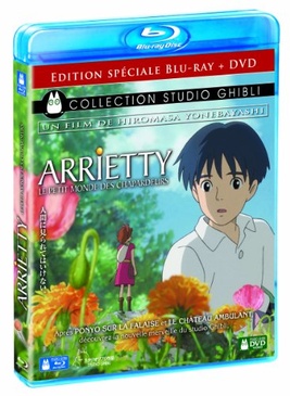 Pochette du DVD Arrietty, le petit monde des chapardeurs - Combo Blu-ray + DVD [Blu-ray] 