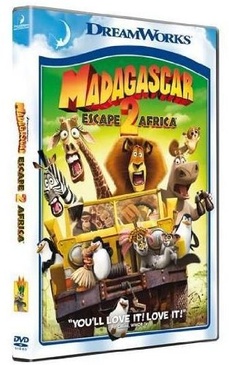 Pochette du DVD Madagascar 2 