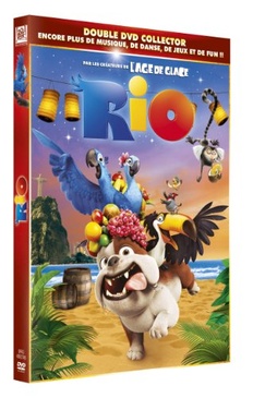 Pochette du DVD Rio - édition collector 2 DVD - Inclus le jeu Angry Bird 