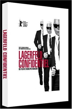 Pochette du DVD Lagerfeld Confidentiel 