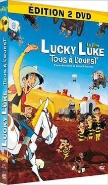 Pochette du DVD Tous à l'Ouest : une aventure de Lucky Luke 