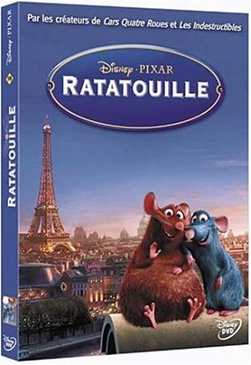 Pochette du DVD Ratatouille 