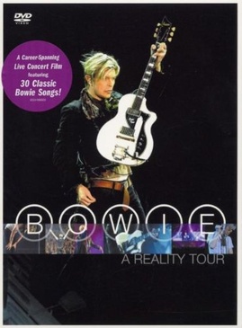 Pochette du DVD David Bowie, a reality Tour 