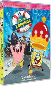 Pochette du DVD Bob l'éponge - Le film 