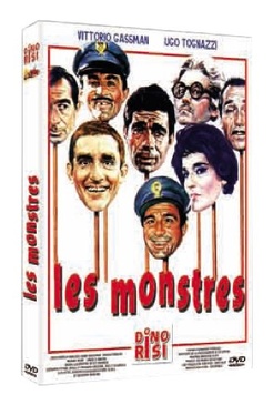 Pochette du DVD LES MONSTRES 