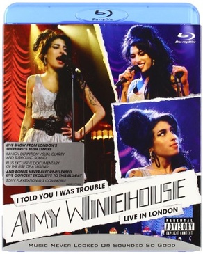 Pochette du DVD Winehouse, Amy - I Told You I Was Trouble - Live in London [Blu-ray] 