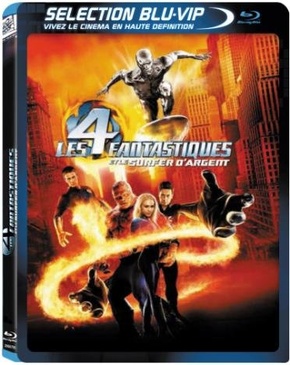 Pochette du DVD Les 4 fantastiques & surfer d'argent - Combo Blu-ray + DVD [Blu-ray] 