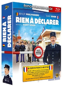 Pochette du DVD Rien à déclarer - Edition collector limitée (inclus livret de blague, protège passeport, lithographie et  2 magnets) [Blu-ray] 