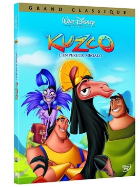 Pochette du DVD Kuzco, l'empereur mégalo 