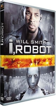 Pochette du DVD I, Robot 