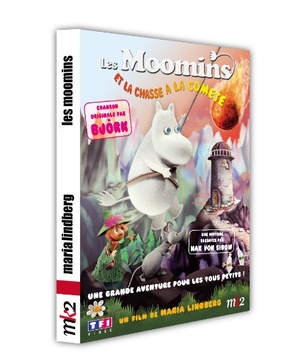 Pochette du DVD Les Moomins et la chasse à la comète 
