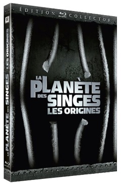 Pochette du DVD La Planète Des Singes : Les Origines - Blu-ray Collector boîtier métal (Blu-ray + DVD + Copie digitale + DVD Bonus + Senetype) [Blu-ray] 