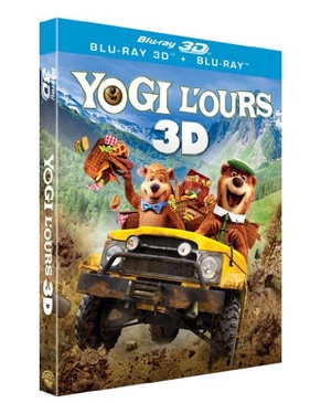 Pochette du DVD Yogi l'ours - Combo Blu-ray 3D active + Blu-ray 2D [Blu-ray] 