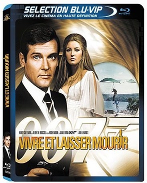 Pochette du DVD Vivre et laisser mourir - Combo Blu-ray + DVD [Blu-ray] 