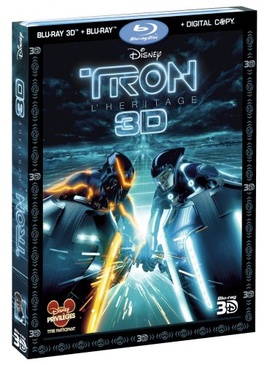 Pochette du DVD Tron l'héritage - Combo Blu-ray 3D active + Blu-ray 2D + copie digitale [Blu-ray] 