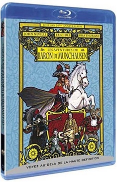 Pochette du DVD Les aventures du baron de Munchausen - Édition 20ème anniversaire [Blu-ray] 