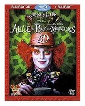 Pochette du DVD Alice au pays des merveilles - Combo Blu-ray 3D active + Blu-ray 2D [Blu-ray] 